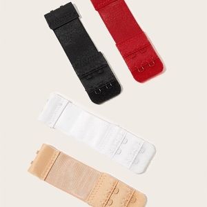 4 PACK Bra Extender Hook Strap